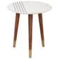 37B Terrace 2-Piece Round Nesting Table in Natural Acacia and White, , large
