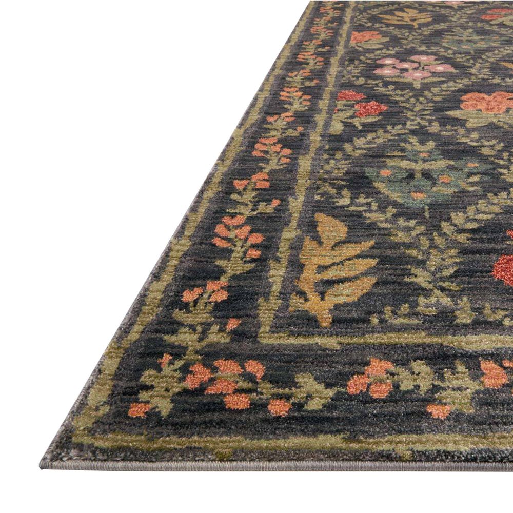 Loloi Fiore FIO-04 3&#39;7&quot; x 5&#39;7&quot; Charcoal Area Rug, , large