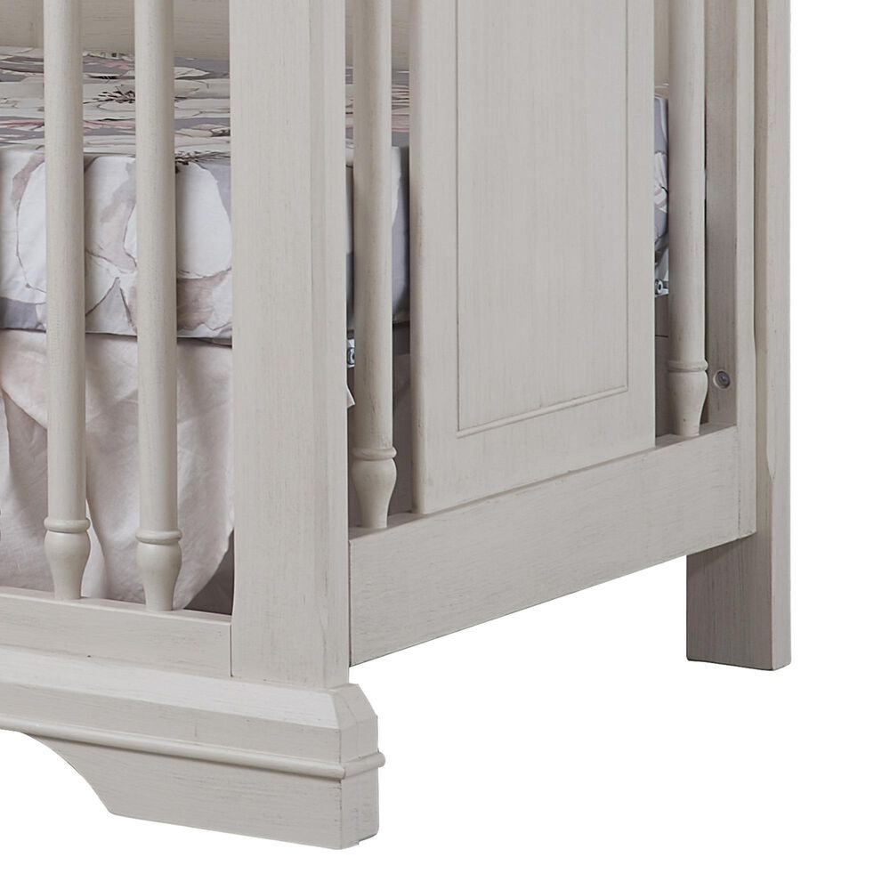 Sorelle Portofino High Arch Crib in Brushed Ivory, , large