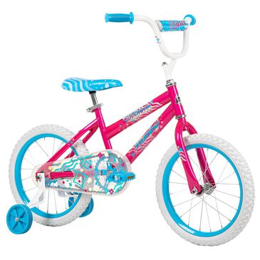Huffy So Sweet 16" Girls" Bicycle in Blue, Pink and White, , large