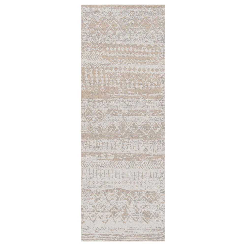 Surya Lavadora 2"7" x 7"3" Light Gray, Light Beige and Cream Runner, , large