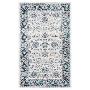 Safavieh Isabella 3" x 5" Cream and Navy Area Rug, , large