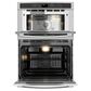 GE PROFILE 2-Piece Kitchen Package with Stainless Steel 30" Combination Double Wall Oven and Black Induction Cooktop, , large