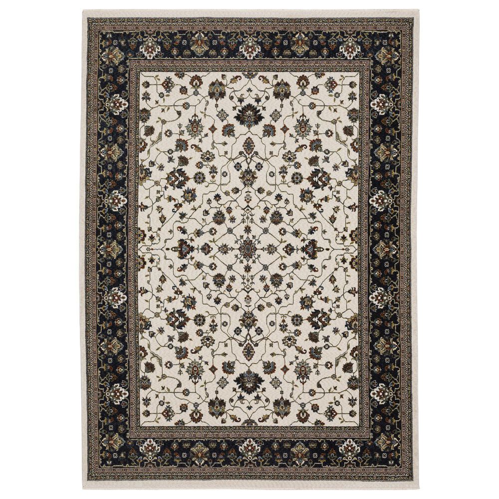 Oriental Weavers Vivian VI02B 5"3" x 7"6" Ivory Area Rug, , large