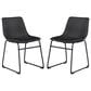 Signature Design by Ashley Centiar Dining Side Chair in Black (Set of 2), , large