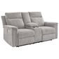 Signature Design by Ashley Barnsana Power Reclining Loveseat in Ash, , large