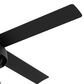 Hunter Spring Mill 52" Outdoor Ceiling Fan with LED Lights in Matte Black, , large