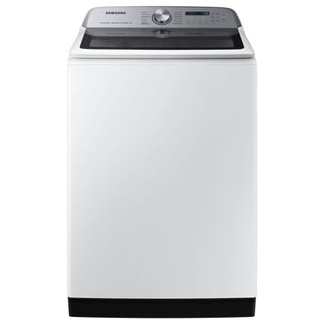 Samsung 5.2 Cu. Ft. Washer Smart Top Load with Super Speed Wash in White, , large