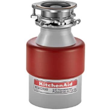 KitchenAid 1/2 Horsepower Continuous Feed Food Waster Disposer, , large