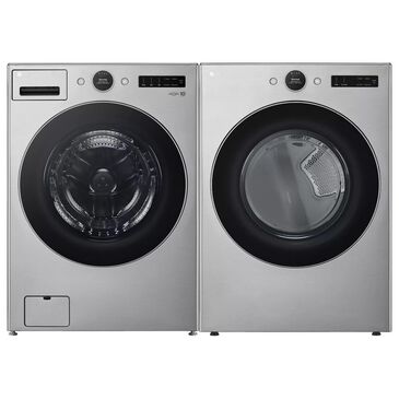 LG 4.5 Cu. Ft. Washer and  7.4 Cu. Ft. Electric Dryer in Gray , , large