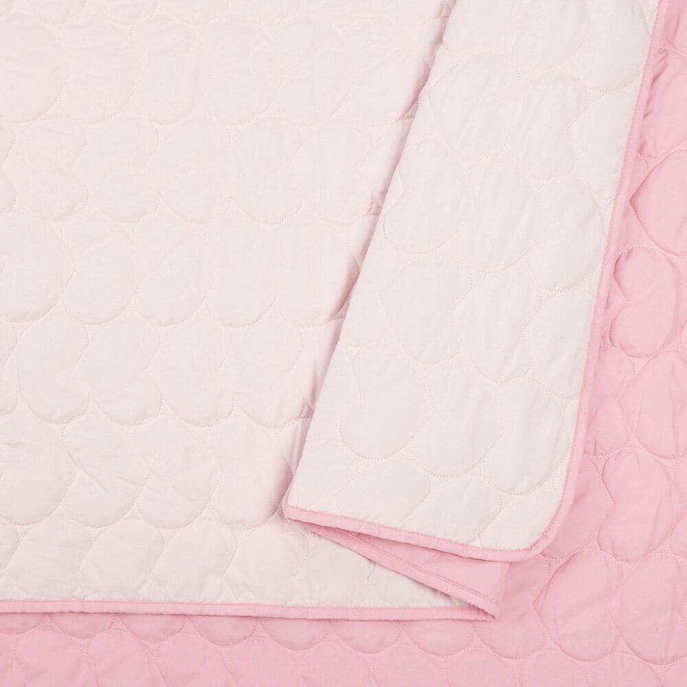 Peking Handicraft Helaine 2-Piece Twin Quilt Set in Pink, , large