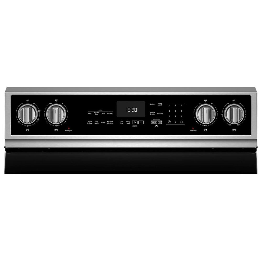Whirlpool 30&quot; Free-Standing Electric Range with Convection in Fingerprint Stainless, , large