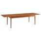 Natural Bamboo Furnishings 110" Double-Leaves Extension Dining Table in Amber, , large