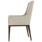 Theodore Alexander Lido Upholstered Dining Arm Chair in Bistre, , large