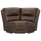 Signature Design by Ashley Dunleith 6-Piece Power Reclining Curved Sectional in Chocolate, , large