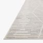 Loloi II Kamala 7"10" x 10" Ivory and Silver Area Rug, , large