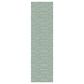 Dalyn Rug Company Hinton 2"3" x 10" Green Indoor/Outdoor Runner, , large