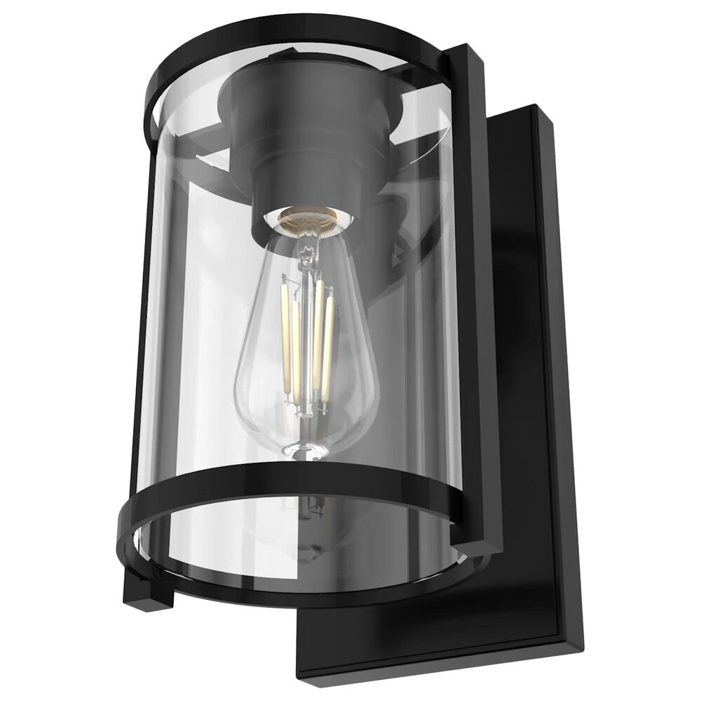 Hunter Astwood 1-Light Wall Sconce in Matte Black, , large