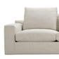 Rowe Furniture Caspian 4-Piece Stationary L-Shaped Sectional in Gray, , large