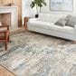 Loloi II Estelle 11"2" x 15" Ivory and Ocean Area Rug, , large