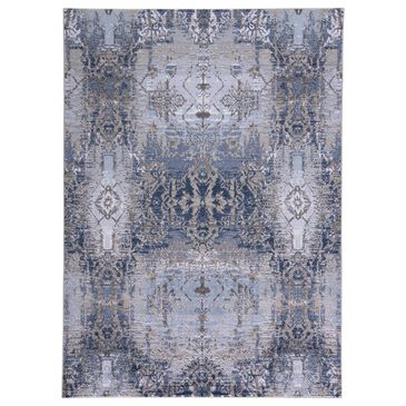 Feizy Rugs Gaspar 6"7" x 9"6" Light Blue and Sterling Area Rug, , large