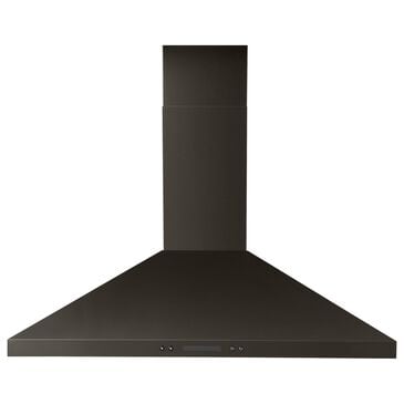 Whirlpool 36" Chimney Wall Mount Range Hood in Fingerprint Black Stainless Steel, , large