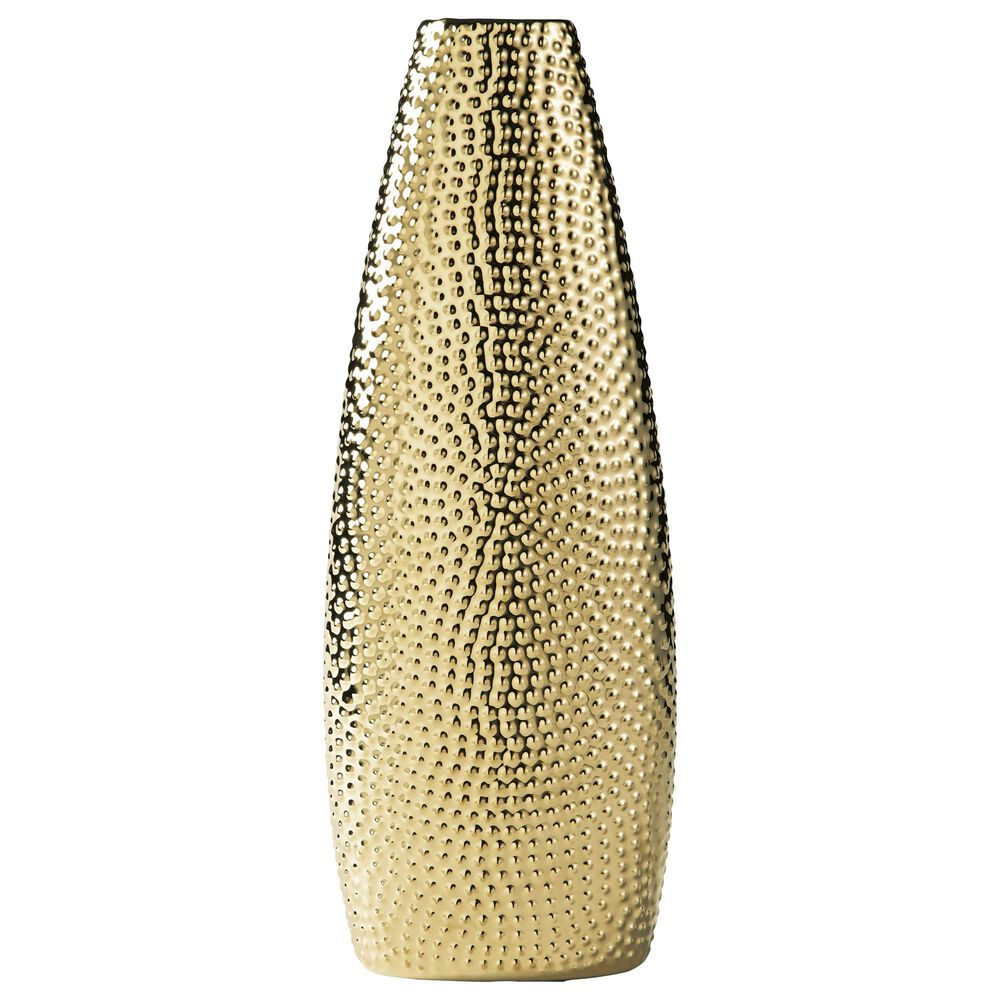 Signature Design by Ashley Efim 14" Vase in Gold, , large