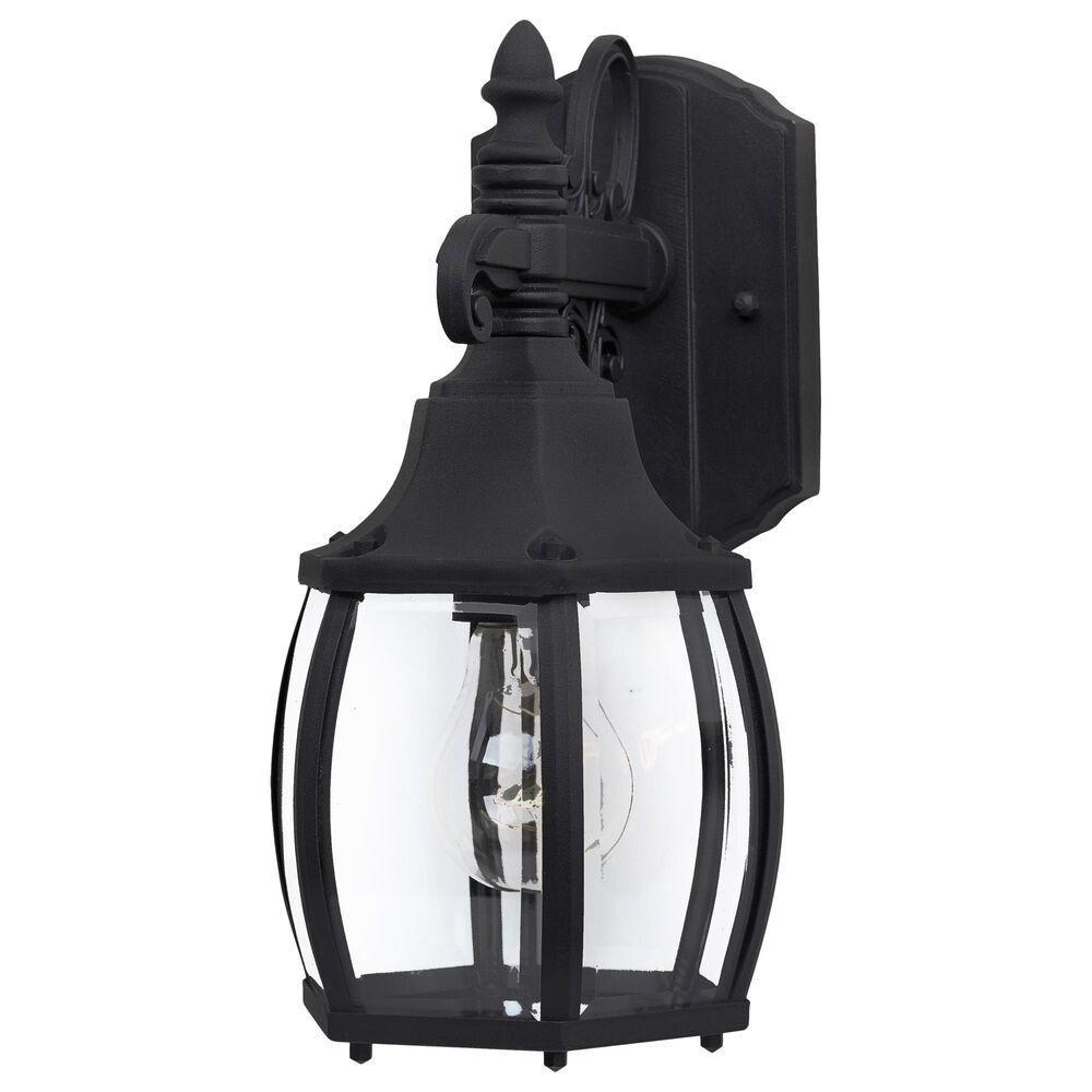 Maxim Lighting Crown Hill 1-Light Outdoor Wall Lantern in Black, , large