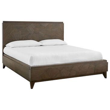 Urban Home Broderick Queen Bed in Wild Oats Brown, , large