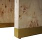 L.R. Home Cresent Side Table in Natural and Brown, , large
