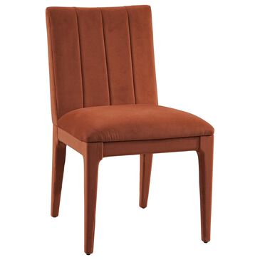 Bassett Mirror Brianne Side Chair in Earthy Rust, , large