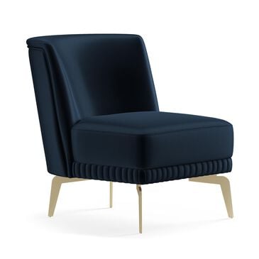 37B Vienna Accent Chair in Petrol Blue, , large