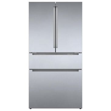 Bosch 36" French 4-Door with 2 Freezer Drawers Refrigerator in Stainless Steel, , large