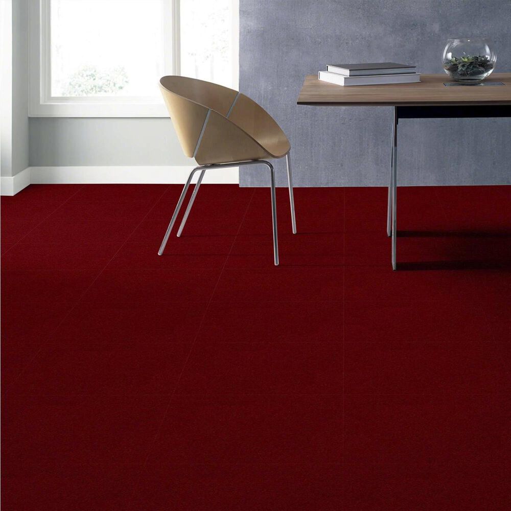 Shaw Emphatic II Carpet in Cathedral Red, , large