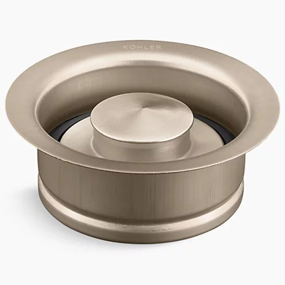 Kohler 4.5" Disposal Flange with Stopper in Vibrant Brushed Bronze, , large