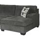 Signature Design by Ashley Ballinasloe 3-Piece Right Facing U-Shaped Stationary Sectional in Smoke, , large