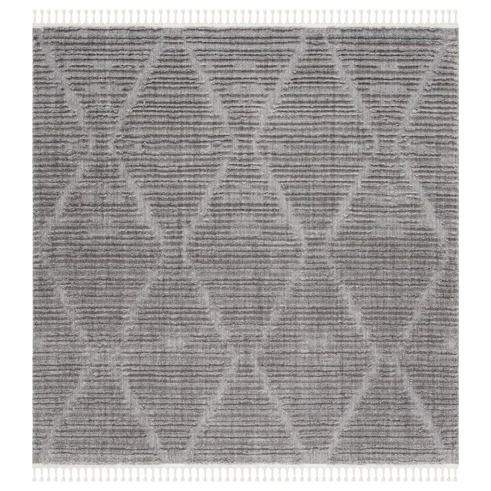 Safavieh Marrakesh 5" Square Grey Area Rug, , large