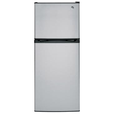 GE Appliances 11.6 Cu. Ft. Top-Freezer Refrigerator in Stainless Steel, , large