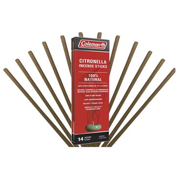 Coleman Natural Citonella Scented Incense Sticks in Red, , large