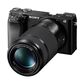Sony Alpha 6100 Mirrorless Camera 2-Lens Kit with E PZ 16-50mm and E 55-210mm Lenses in Black, , large
