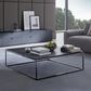 37B Legato Coffee Table in Black and Chrome, , large