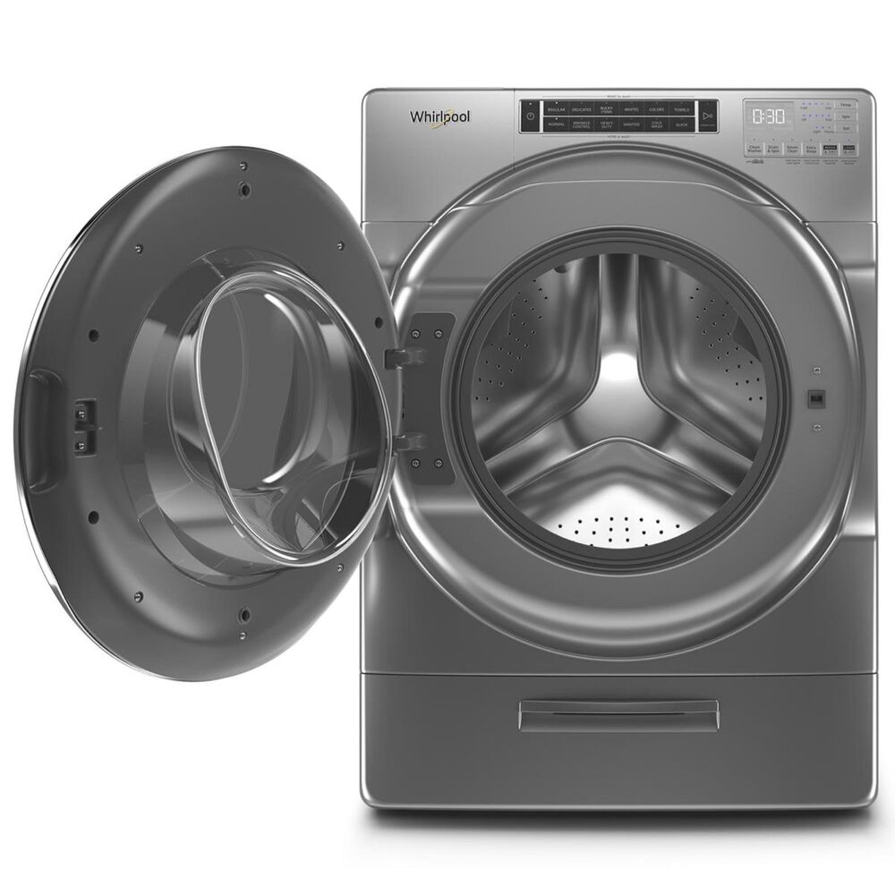 Whirlpool 5.0 Cu. Ft. Front Load Washer in Chrome Shadow, , large