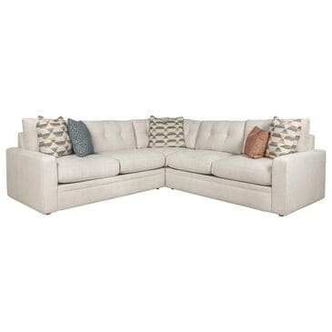 Jonathan Louis Emery 3-Piece Stationary L-Shaped Sectional in Montera Whitesand, , large