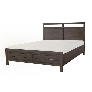 Fleming Furniture Co. Rochester King Storage Bed in Mineral Gray, , large