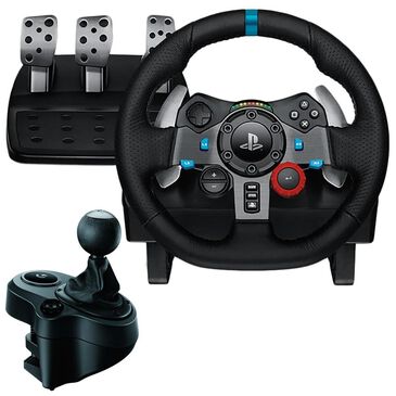 Logitech G29 Racing Wheel and Pedals + Driving Force Shifter for PlayStation 5, 4 & 3, , large