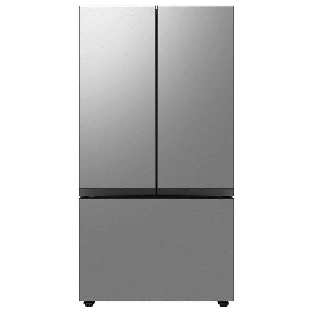 Samsung Bespoke 24 Cu. Ft. Counter Depth French Door Refrigerator - Stainless Steel Panels Included, , large