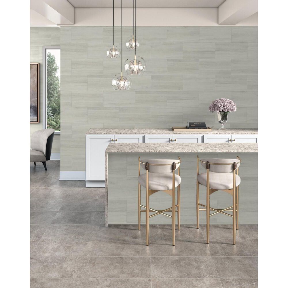 Dal-Tile Articulo Editorial White AR06RCT1224MTJ1 12&quot; x 24&quot; Porcelain Tile, , large