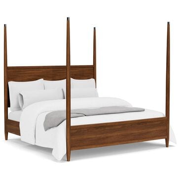 Shannon Hills Elsie Queen Poster Bed in Classic Walnut, , large