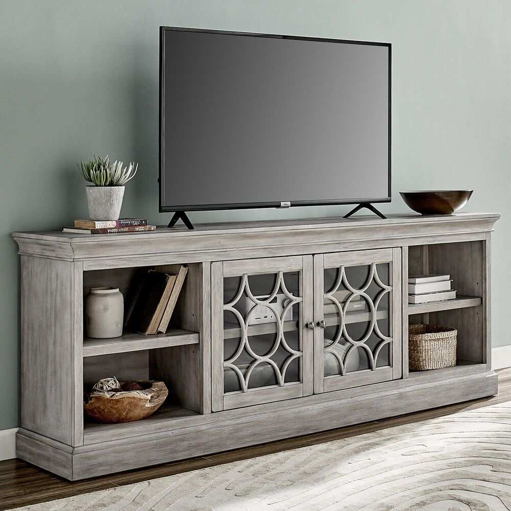 Wycliff Bay Felicity 80&quot; TV Console in Gray, , large