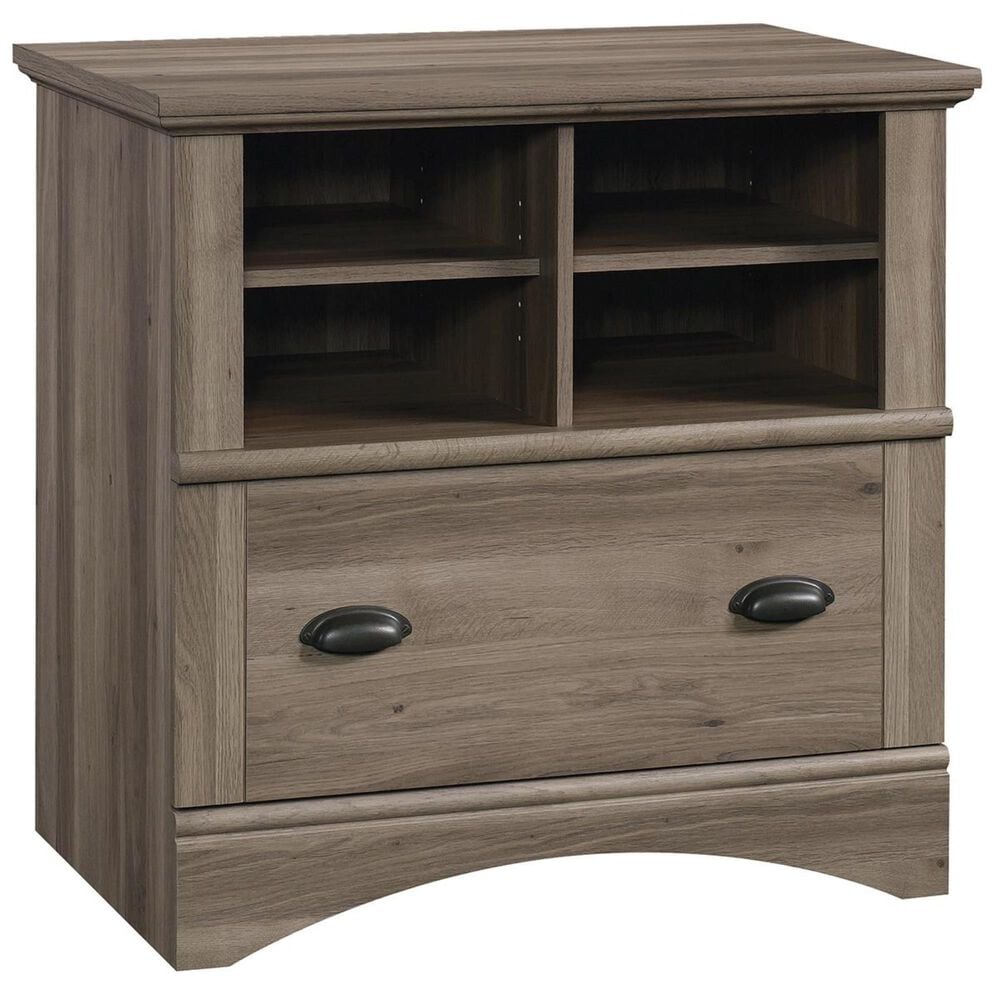 Sauder Harbor View Lateral File in Salt Oak, , large